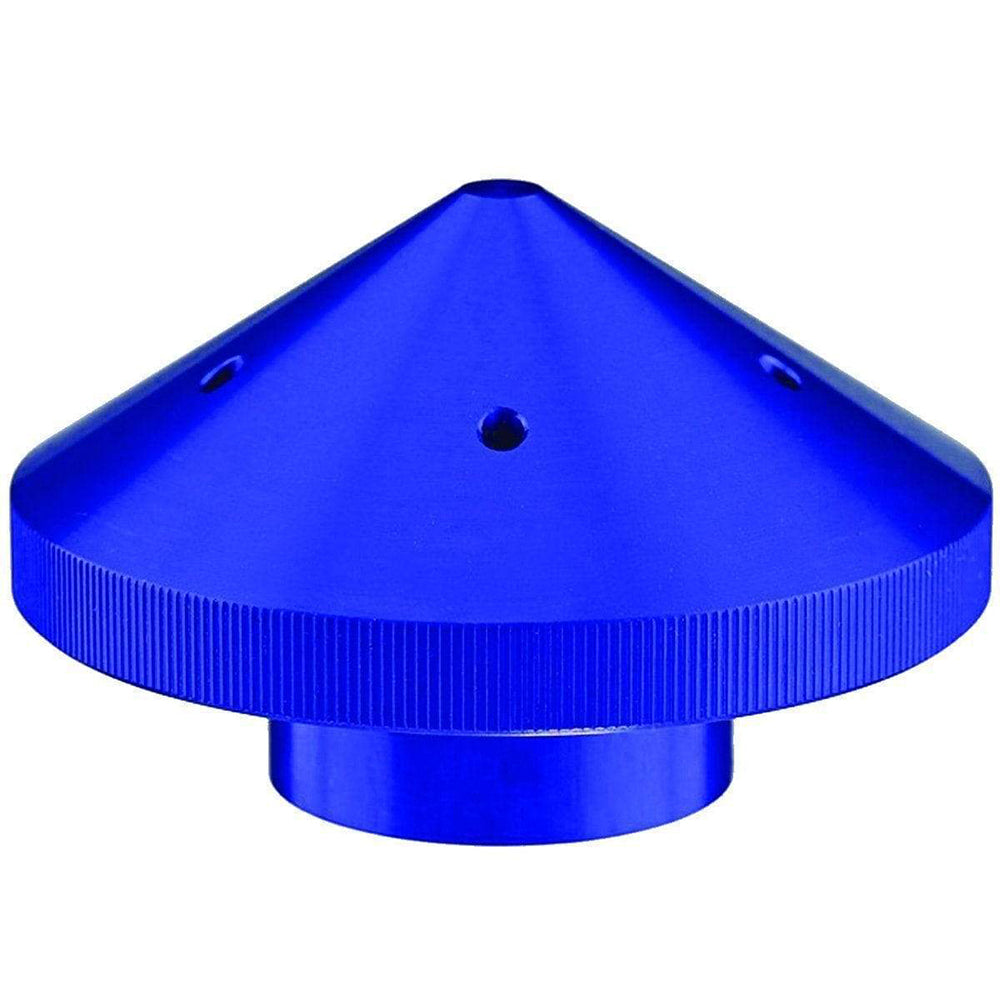 Motor de pesca por curricán TH Marine G-Force ELIMINATOR, tuerca de apoyo azul para motor de pesca por curricán Minn Kota 80-101-112 [GFEL-MK-BU-DP]