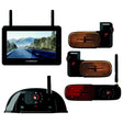 Furrion 2021124366 Vision S®+ RV Observation System - 7" Monitor, Side Cameras with LED Marker Lights, Sharkfin Camera, Rear Camera with LED Marker Light - image 1