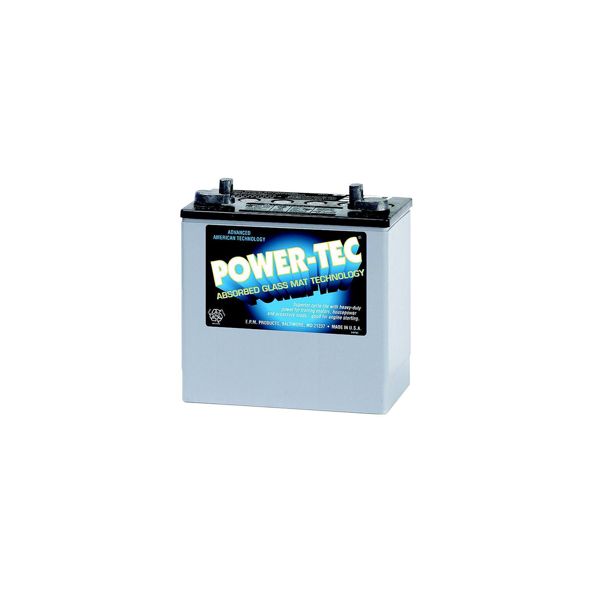 Midstate Battery Power-Tech AGM Battery 12V - 8A22NF
