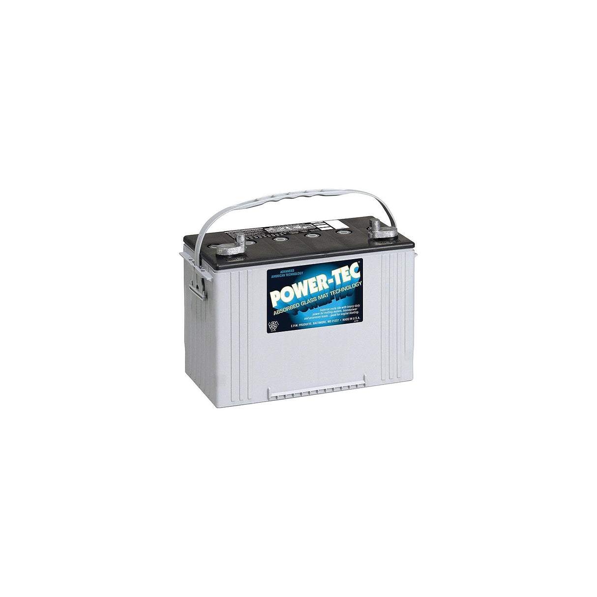 Midstate Battery Power-Tech AGM Battery 27 810 CA - 8A27M
