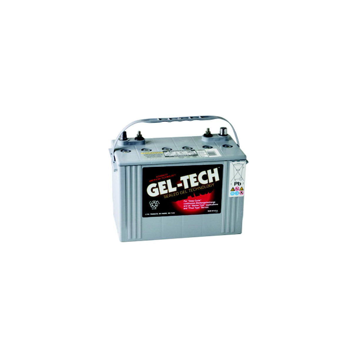 Midstate Battery Battery Gel Tech Dryfit 12 Volt