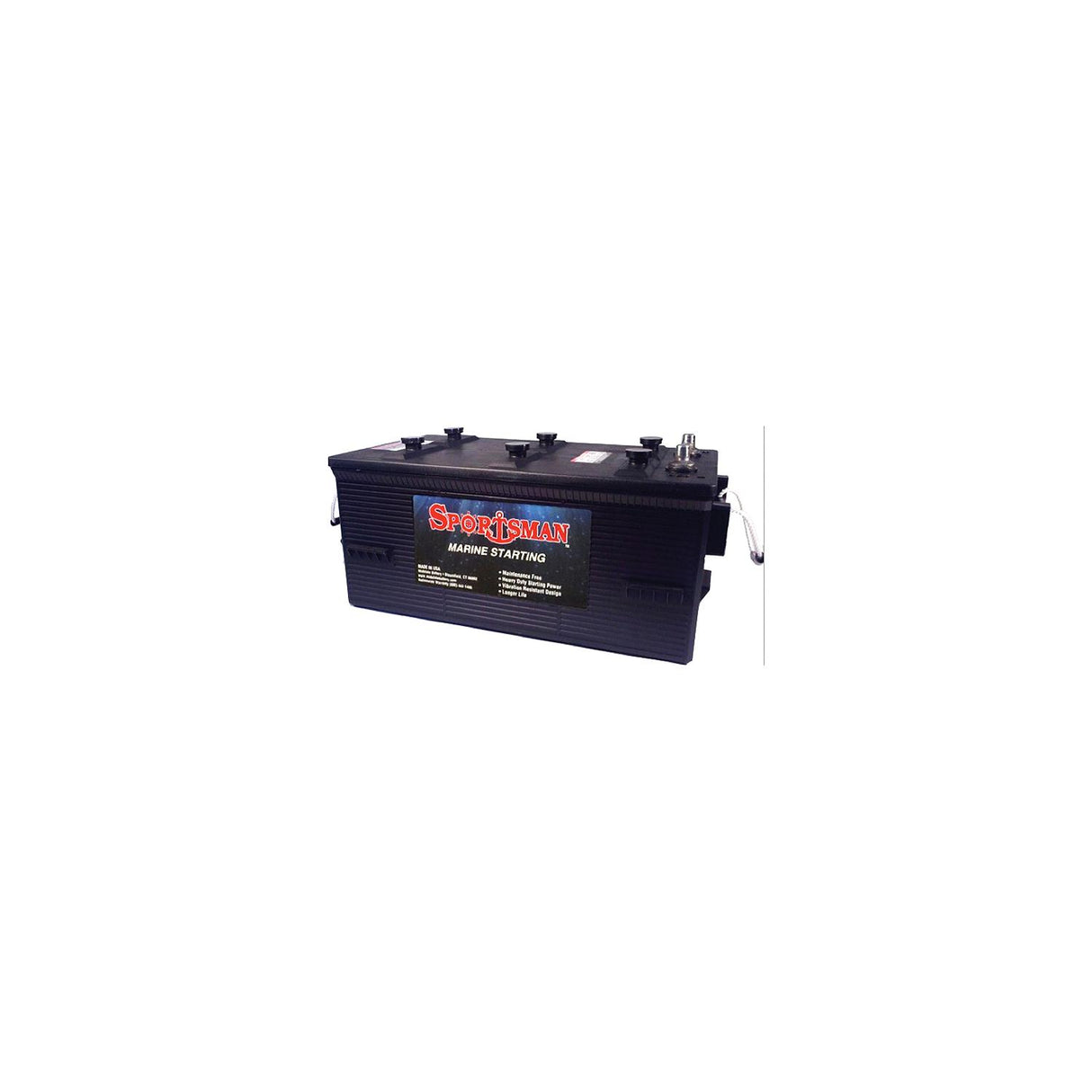 Midstate Battery Sportsman Commercial Starting Battery 12V 1425CCA 8D - XH8D
