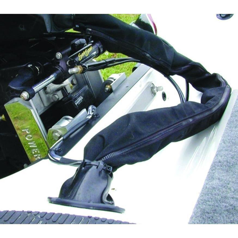 Funda para aparejo con cremallera TH Marine de 48" - Negro [ZRS-1-DP]