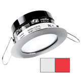 I2Systems Inc i2Systems Apeiron PRO A503 - 3W Spring Mount Light - Round - Cool White &amp; Red - Brushed Nickel Finish - A503-41AAG-H