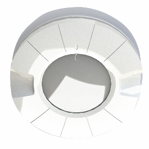 Lumitec Aurora LED Dome Light - White &amp; Red Output - Flush Mount - 101605