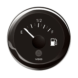 Veratron 52MM (2-1/16") ViewLine Tank Level Gauge E/F - 3-180 Ohm - Black Dial &amp; Bezel - A2C59514091