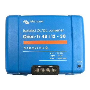 Victron Energy Victron Orion-TR DC-DC Converter - 48 VDC to 12 VDC - 30AMP Isolated - ORI481240110