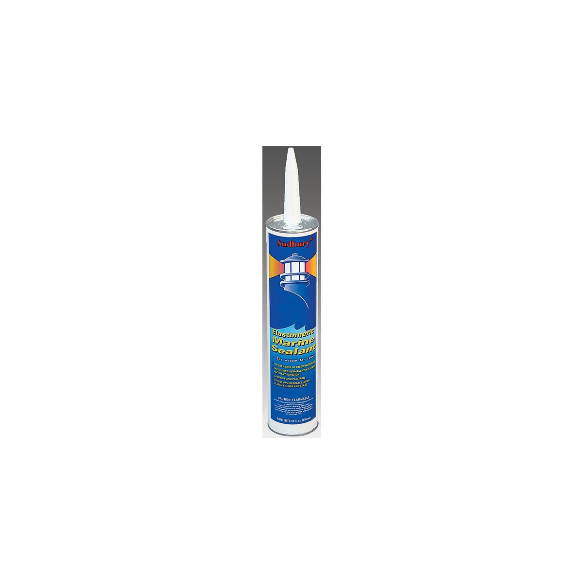 Sudbury Elastomeric Marine Sealant - 10oz Cartridge - Black [302] - official Sudbury Boat Care product image 2