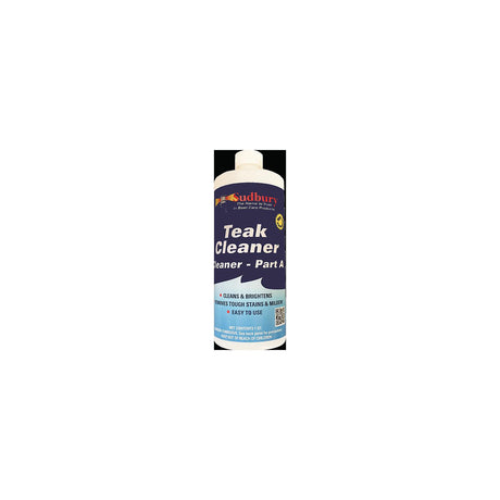 Sudbury Boat Care Sudbury Two-Part Teak Cleaner, Part A Only, Qt. - TC861 - official Sudbury Boat Care product image 2