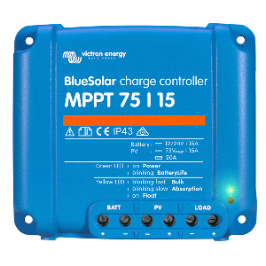 Victron Energy Victron BlueSolar MPPT Charge Controller - 75V - 15AMP - SCC010015050R