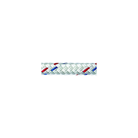 Samson Rope Samson 605024015083 Harbormasterâ¢ Anchor Line, 3/8" x 150', White w/Red & Blue Tracer - 605024000000