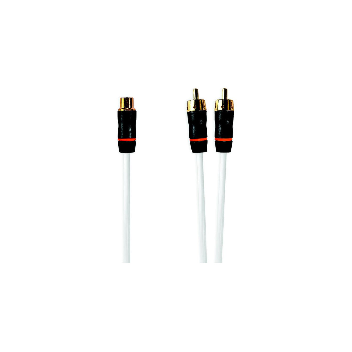 Fusion Performance RCA Cable Splitter - 1 Female to 2 Male - .9 [010-12621-00] - official Fusion product image 3