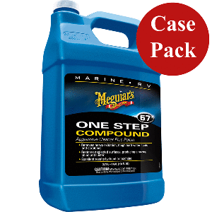 Meguiar's Meguiar's Marine One-Step Compound - 1 Gallon *Case of 4* - M6701CASE