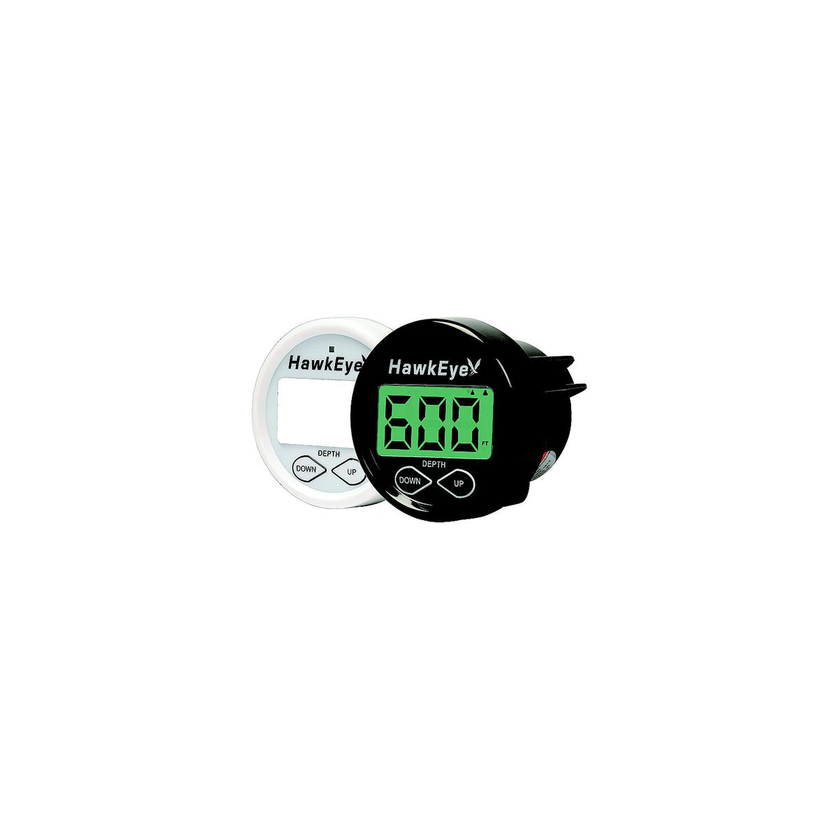 HawkEye DepthTrax In-Dash Digital Depth Gauge - Transom Mount [DT2B-TM] - official HawkEye product image 2