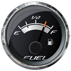 Faria Beede Instruments Faria Platinum 2" Fuel Level Gauge (E-1/2-F) - 22021