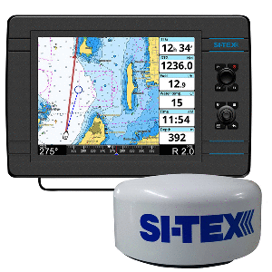 SI-TEX NavPro 1200 w/MDS-15 WiFi 20" Hi-Res Digital Radome Radar w/15M Cable - NAVPRO1200R