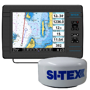 SI-TEX NavPro 1200F w/MDS-15 WiFi 20" Hi-Res Digital Radome Radar w/15M Cable - NAVPRO1200FR