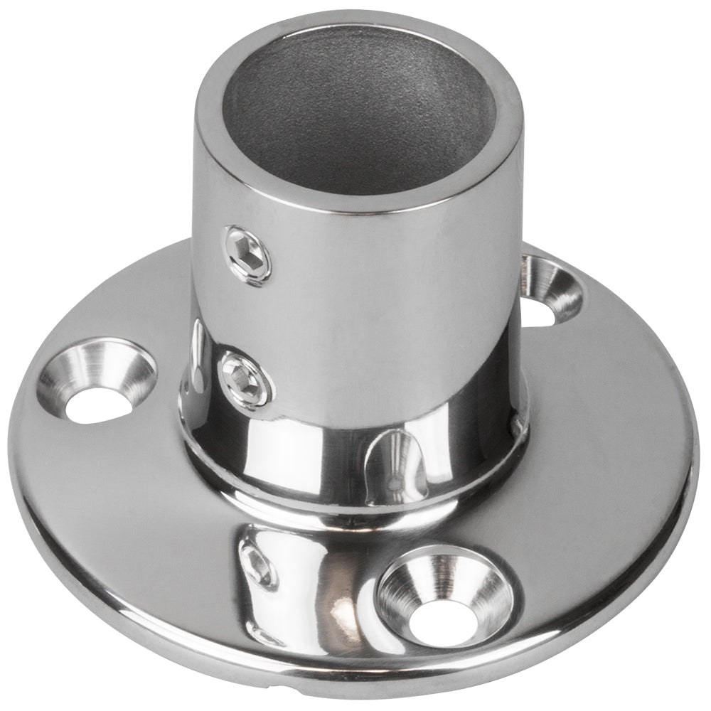 Accesorio de base de riel Sea-Dog 2-3/4" Base redonda Acero inoxidable 90 316 - 1" OD [280901-1]
