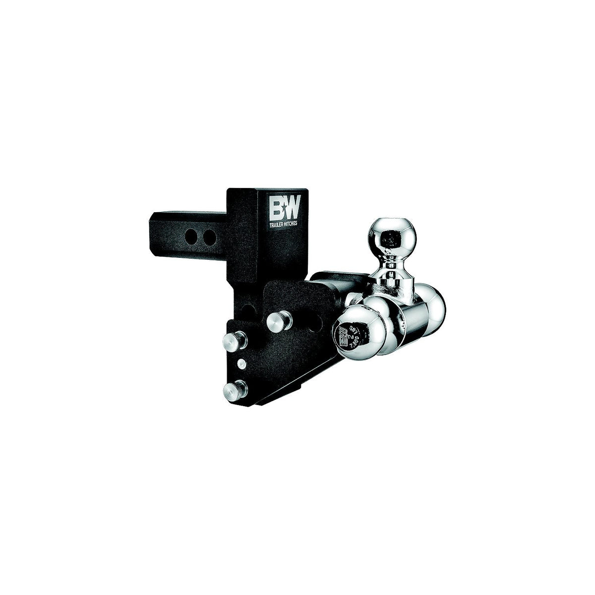 B&W Trailer Hitches B&W TS10064BMP Multipro Tow & Stow™ Tri Ball Receiver Hitch, Fits Any 2" Standard Receiver - image 1