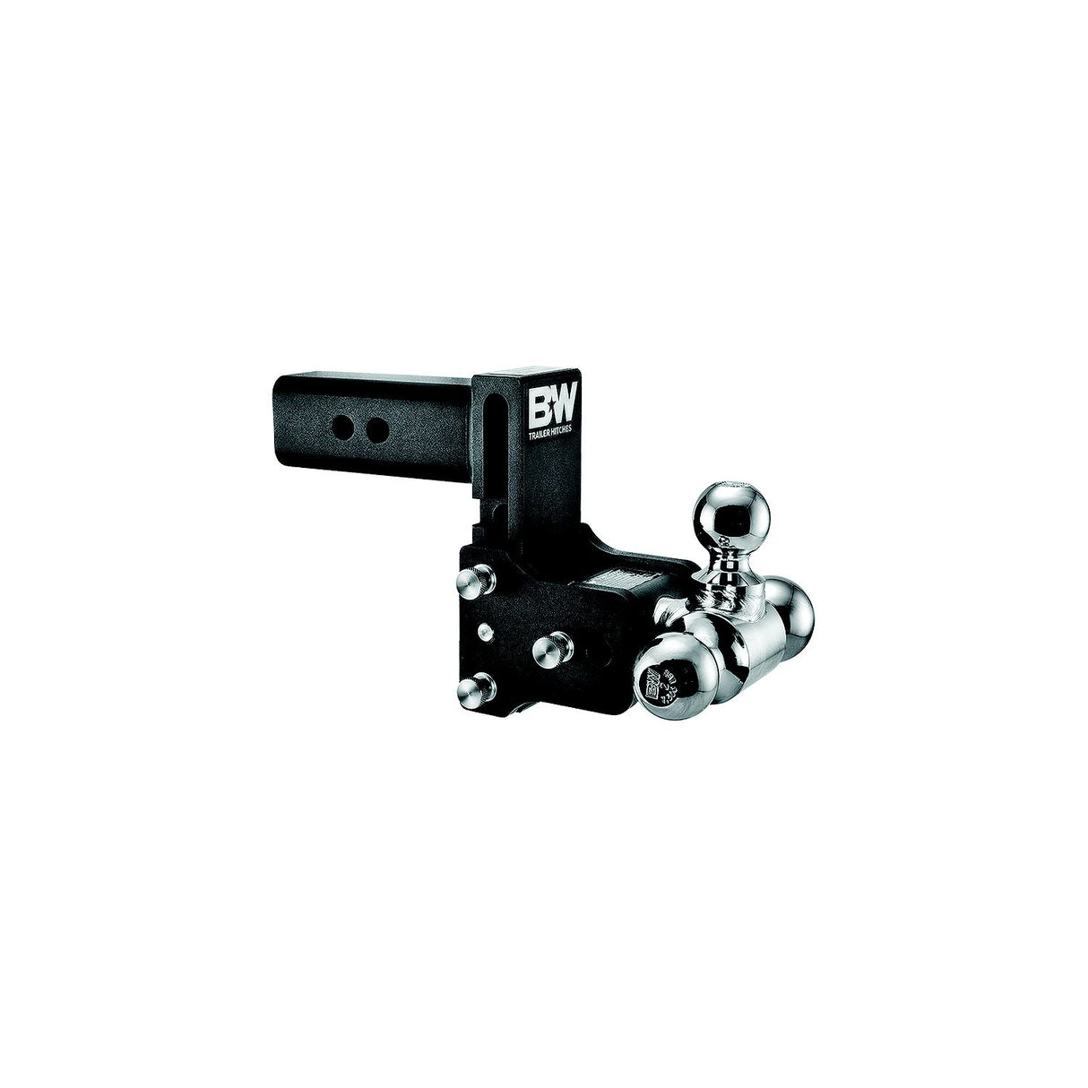 B&W Trailer Hitches B&W TS20048B Trailer Hitches Tow & Stow Tri Ball Receiver Hitch | Fits 2-1/2" Receiver - image 2