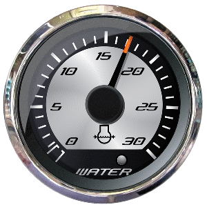Faria Beede Instruments Faria Platinum 2" Water Pressure Gauge - 30 PSI - 22023