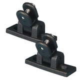 Carver by Covercraft Carver Deck Hinge Nylon Pair - Black - 7782B