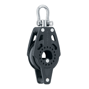 Harken 40mm Carbo Block Single w/Swivel &amp; Bracket - 2637