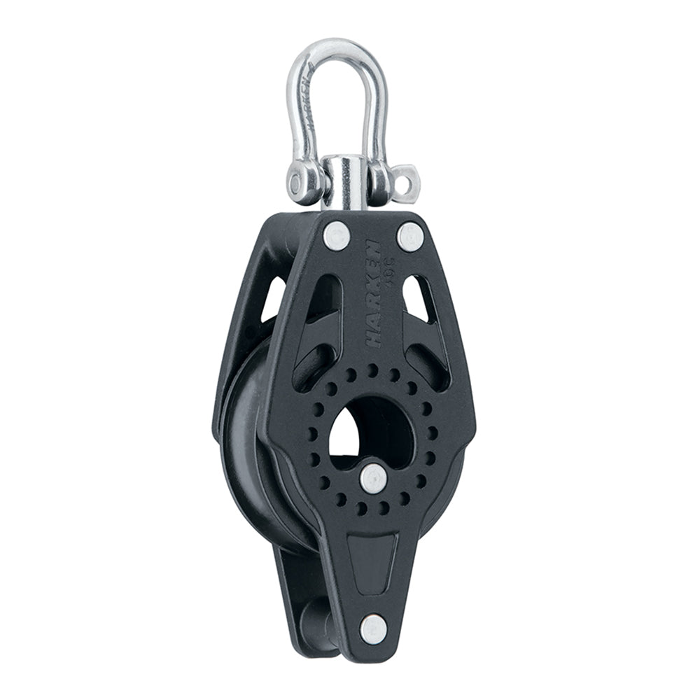 Harken Carbo Block simple de 40 mm con soporte giratorio [2637]