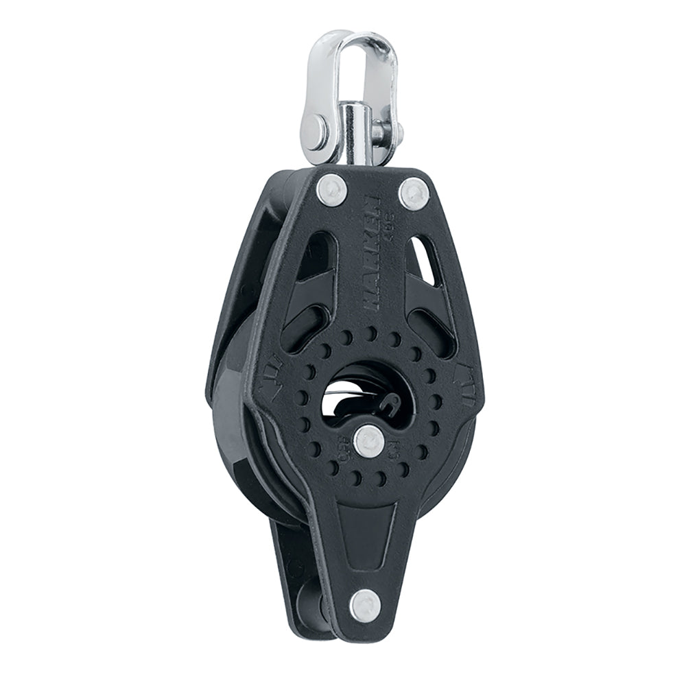 Harken Bloque de trinquete simple Carbo de 40 mm con arraigo giratorio [2609]