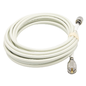 Shakespeare 20' Cable Kit f/Phase III VHF/AIS Antennas - 2 Screw On PL259S &amp; RG-8X Cable w/FME Mini Ends Included - PIII-20-ER