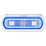 RIGID Industries SR-L Series Marine Spreader Light - White Surface Mount - White Light w/Blue Halo [51101]