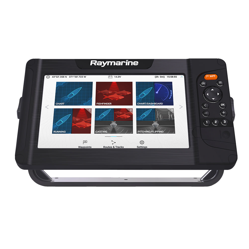 Raymarine Element 9 HV Combo con carta de Faro de Norteamérica - Sin transductor [E70534-00-102]