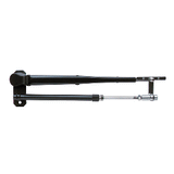 Marinco Wiper Arm, Deluxe Black Stainless Steel Pantographic - 12"-17" Adjustable - 33032A