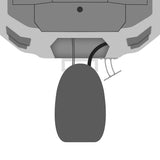Soporte de ángulo de montaje directo Minn Kota Raptor - Blanco [1810376]