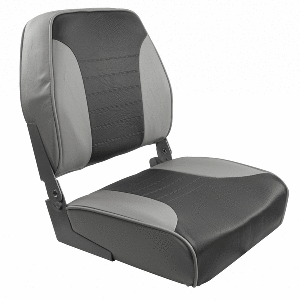 Springfield Marine Springfield Economy Multi-Color Folding Seat - Grey/Charcoal - 1040653