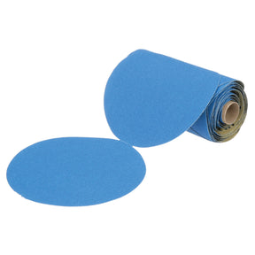 3M Stikit™ Blue Abrasive Disc Rolls (321U) - 6” Diameter (Grit 80) - 36202 - image 1