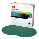 3M Stikit™ Green Corps™ Abrasive Discs (255U) - 8” Diameter (Grit 60E) - 01556 - image 2