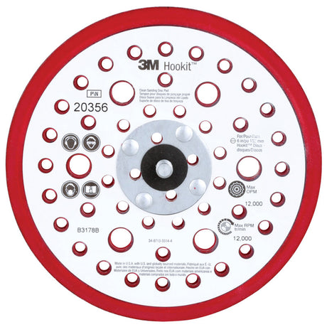 3M Xtract™ Low Profile Back-Up Pad - 6” Diameter - 20356 - image 1