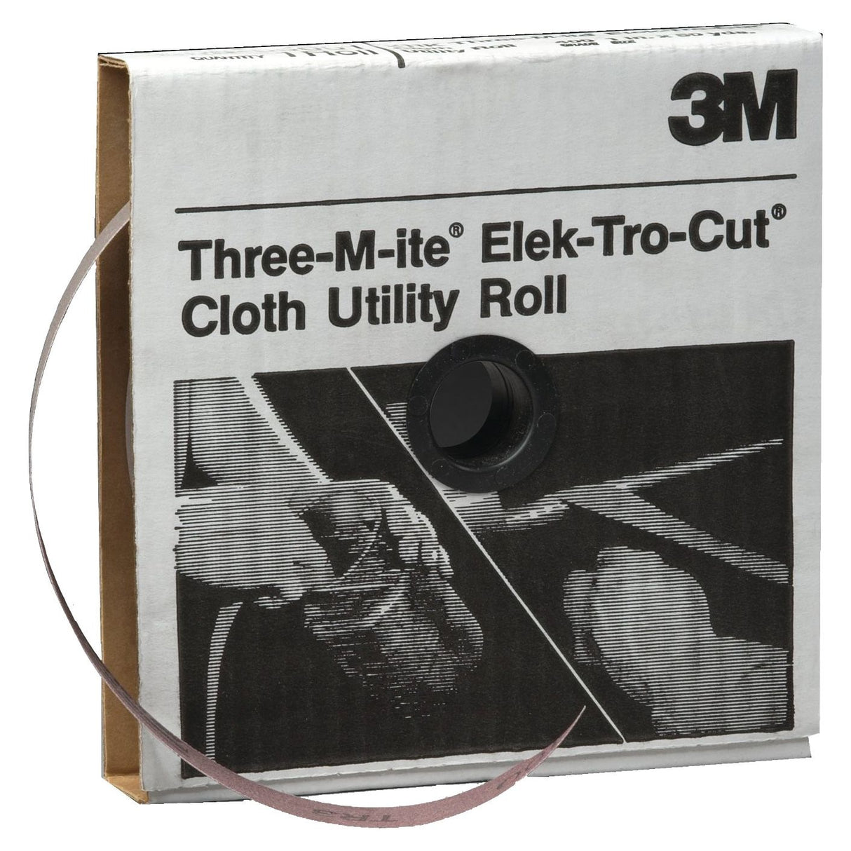 3M Utility Cloth Rolls (211K) - 1” x 50 yd. (Grit 180) - 05006 - image 1