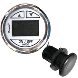 Faria Beede Instruments Faria Chesapeake White SS 2" Depth Sounder w/Thru-Hull Transducer - 13894