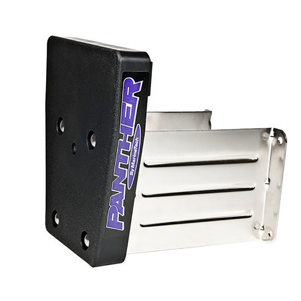 Soporte de motor fueraborda Panther Marine - Acero inoxidable - Fijo 15HP [55-0024]