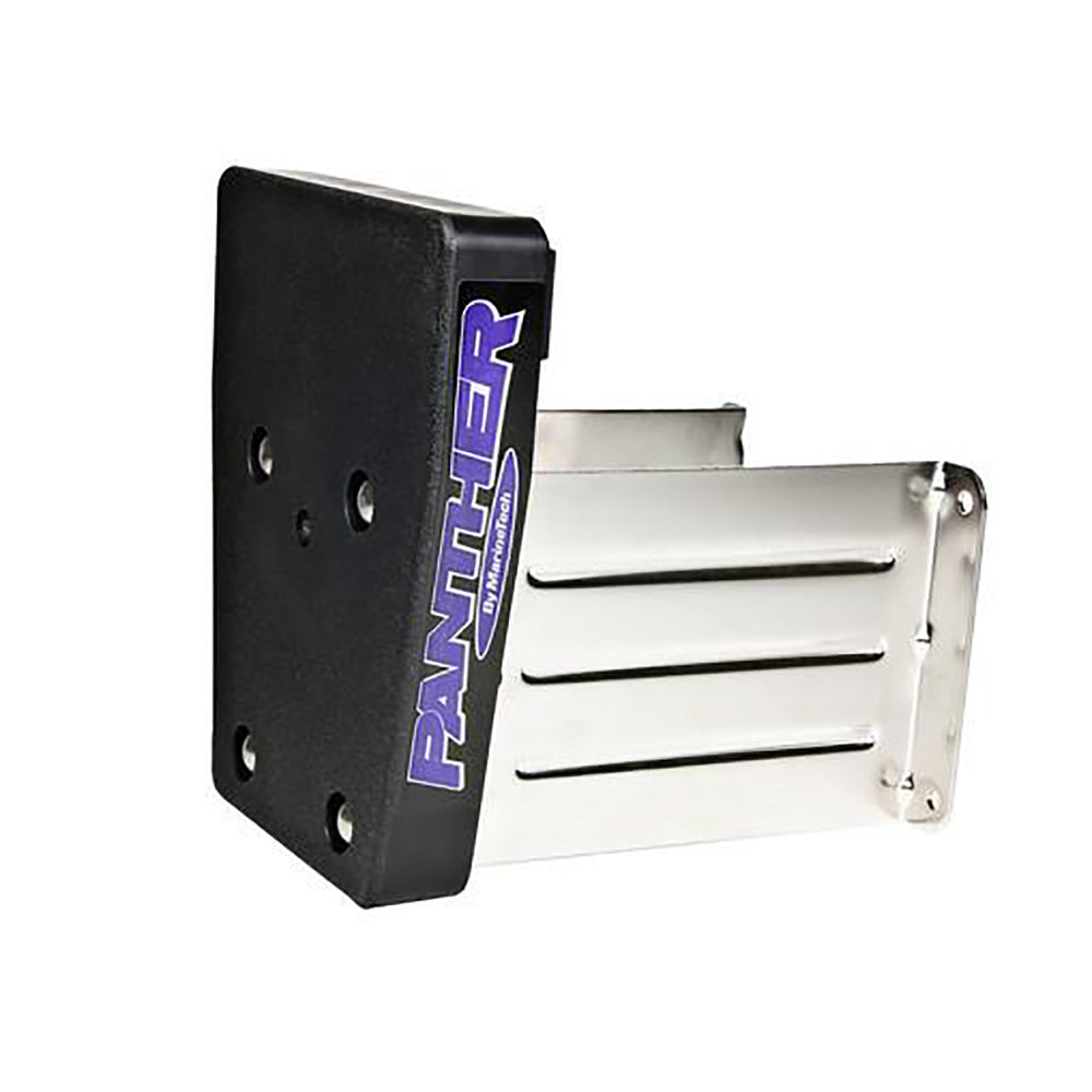 Soporte de motor fueraborda Panther Marine - Acero inoxidable - Fijo 35HP [55-0028]