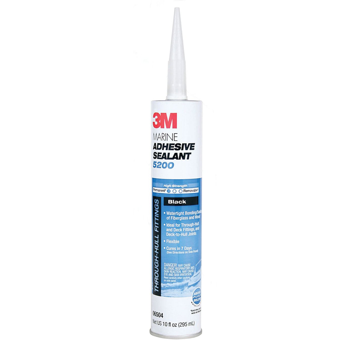 3M Marine Adhesive/Sealant 5200 - Black (10 oz. Cartridge) - 06504 - image 1