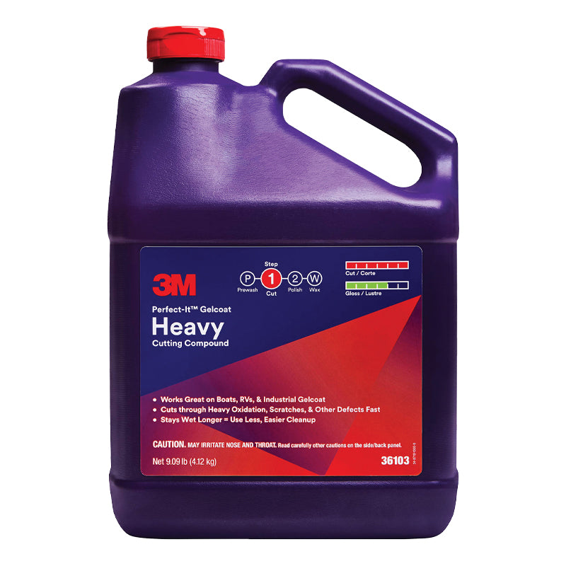 3M Perfect-It™ Gelcoat Heavy Cutting Compound (Gallon) - 36103 - image 1