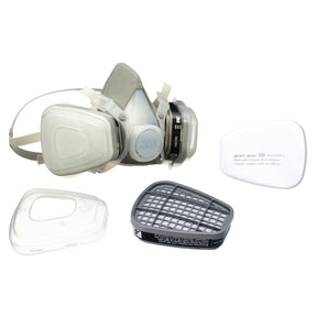 3M Half Facepiece Disposable Dual Cartridge Respirator Pack-Out (Large) - 07179 - image 1