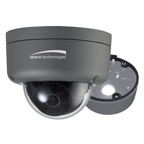 Speco Tech Speco 2MP Ultra Intensifier® HD-TVI Dome Camera 3.6mm Lens - Dark Grey Housing w/Included Junction Box - HID8