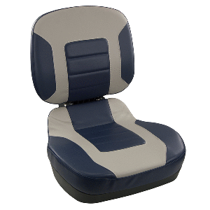 Springfield Marine Springfield Fish Pro II Low Back Folding Seat - Navy/Grey - 1041519