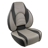Springfield Marine Springfield Fish Pro High Back Folding Seat - Charcoal/Grey - 1041634-1