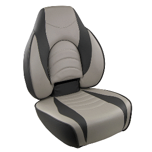 Springfield Marine Springfield Fish Pro High Back Folding Seat - Charcoal/Grey - 1041634-1