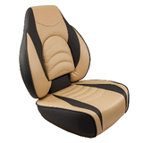 Springfield Marine Springfield Fish Pro High Back Folding Seat - Charcoal/Tan - 1041684-1